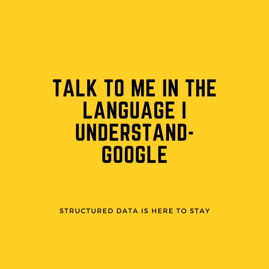 Structured data